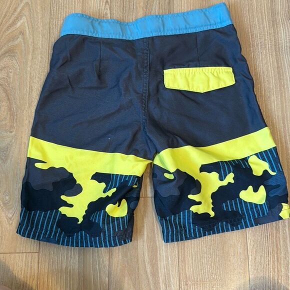 Cherokee boys swim trunk size 10 blue and green camo - Picture 8 of 9